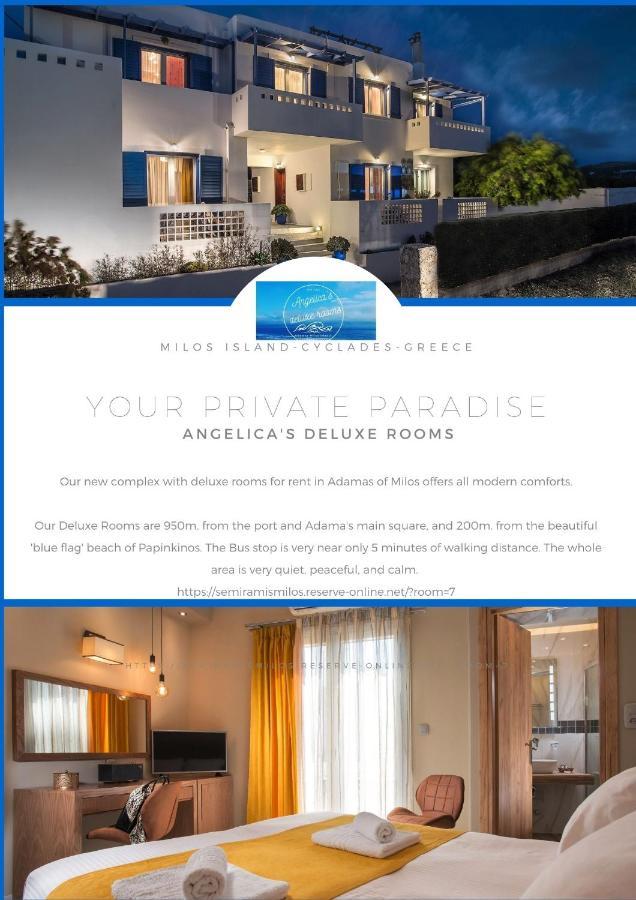 Angelica'S Deluxe Rooms In Adamas Εξωτερικό φωτογραφία